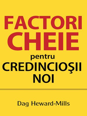 cover image of Factori Cheie Pentru Credincioşii Noi